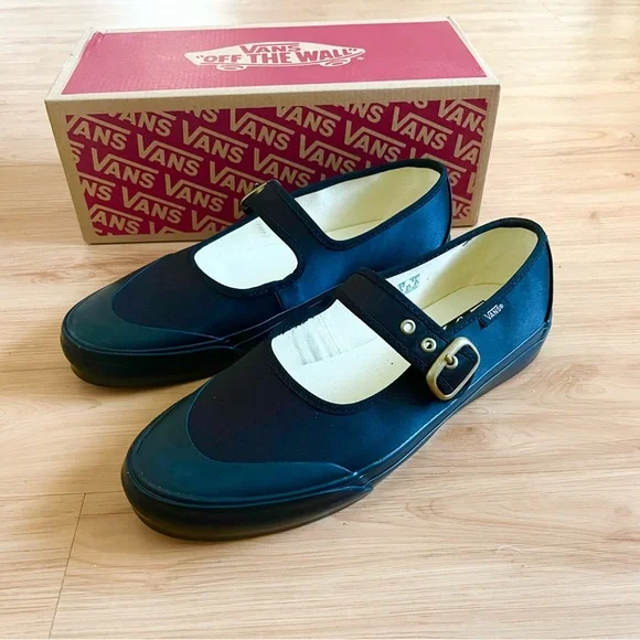 Vans Mary Jane Ballet Black Women 8.5 US - Picture 3 of 8